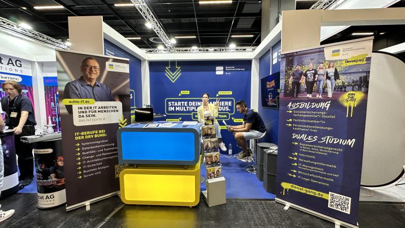 DRV Bund Messestand auf der Gamescom 2025